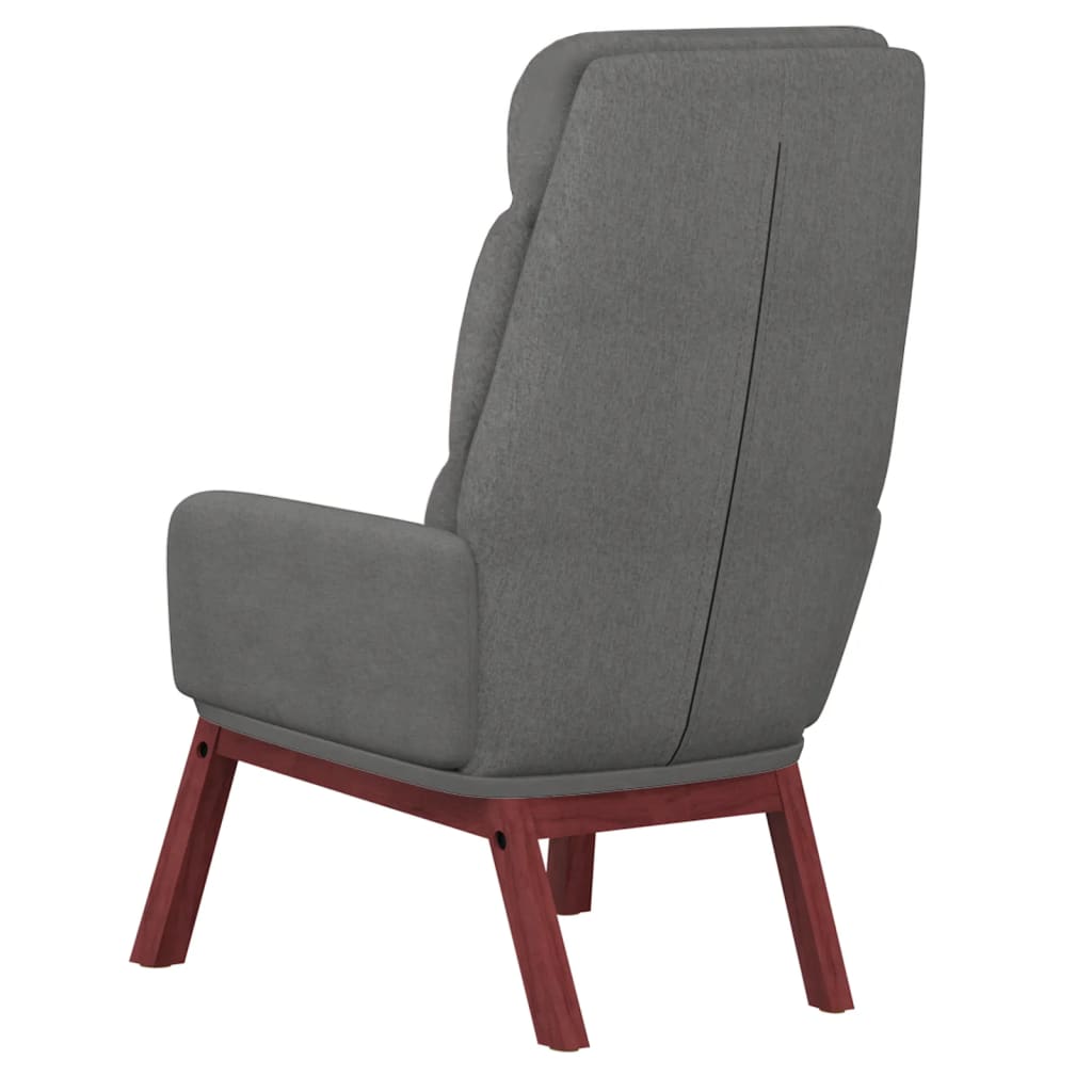 Chaise de relaxation Gris clair Tissu - XIOS