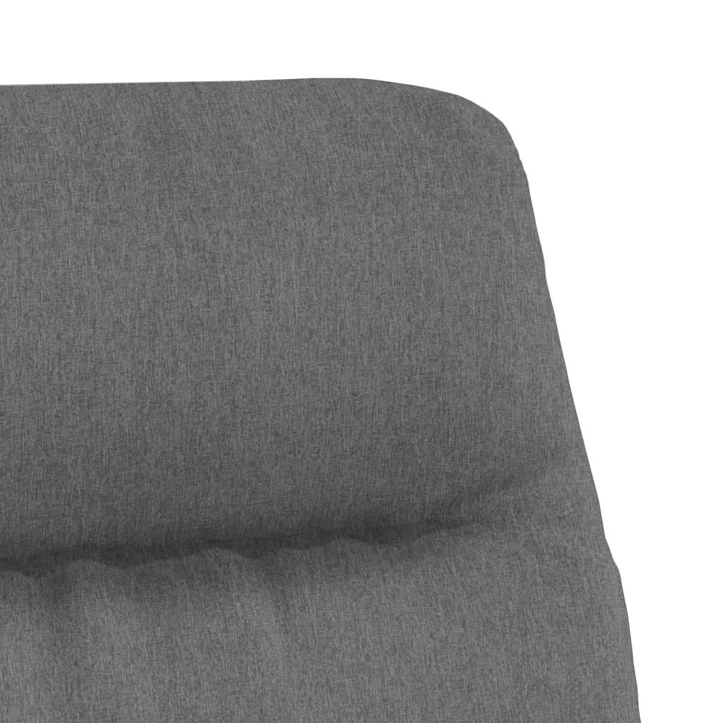 Chaise de relaxation Gris clair Tissu - XIOS