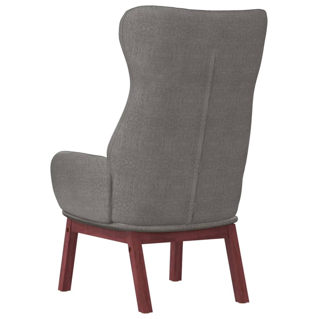 Chaise de relaxation Gris clair Tissu - XIOS