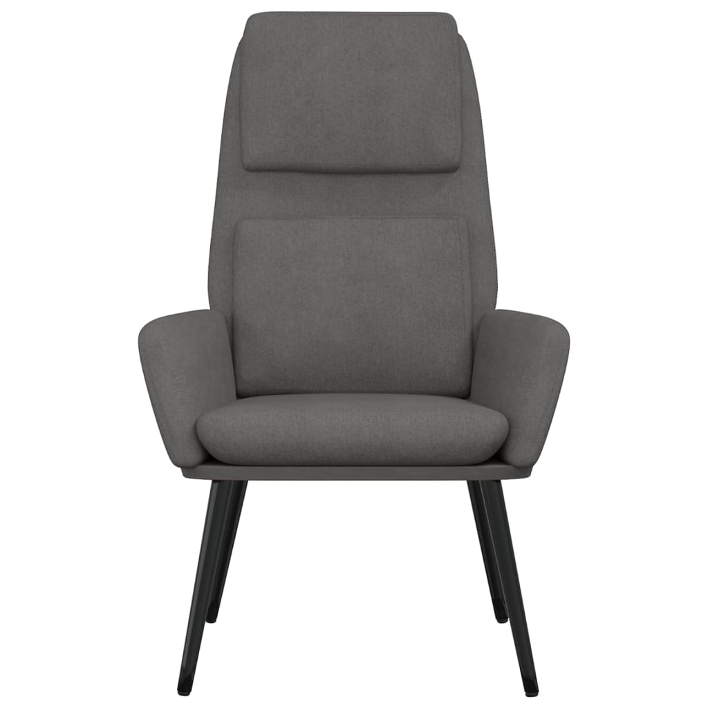 Chaise de relaxation Gris clair Tissu - XIOS