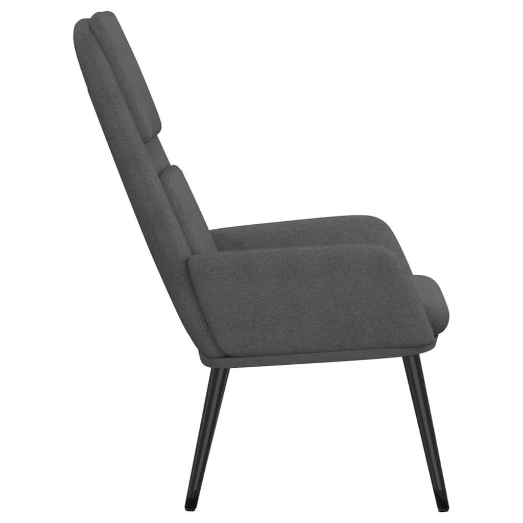 Chaise de relaxation Gris clair Tissu - XIOS
