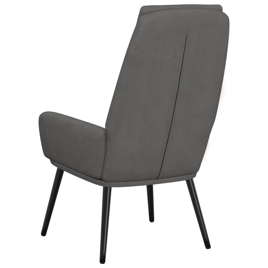 Chaise de relaxation Gris clair Tissu - XIOS