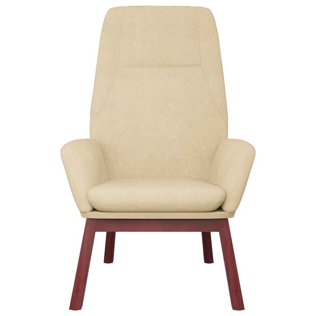 Chaise de relaxation Crème Tissu - XIOS