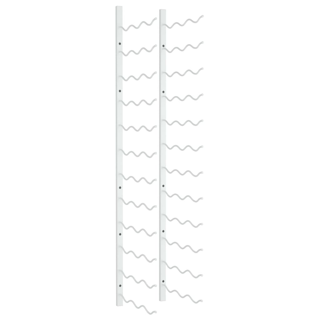 Casier à vin mural pour 36 bouteilles Blanc Fer - XIOS