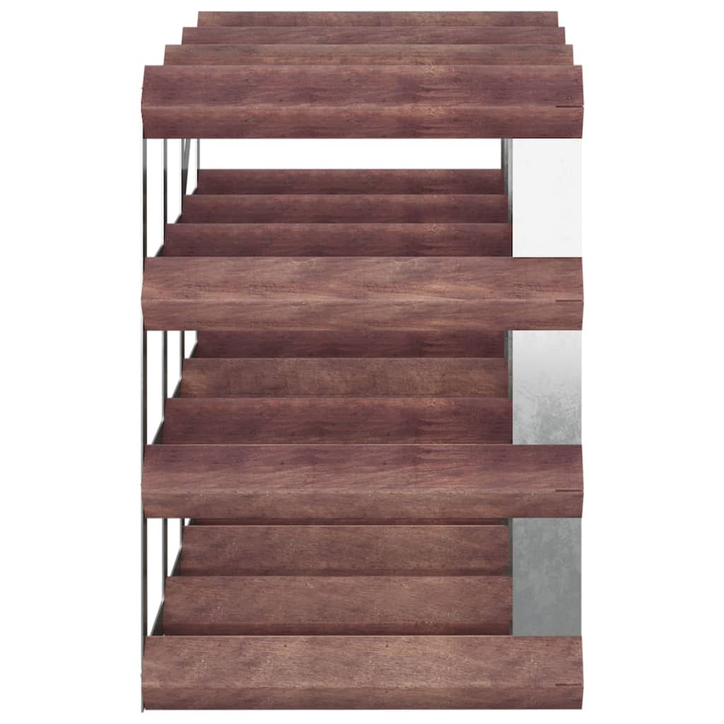 Casier à bouteilles pour 12 bouteilles Marron Bois pin solide - XIOS