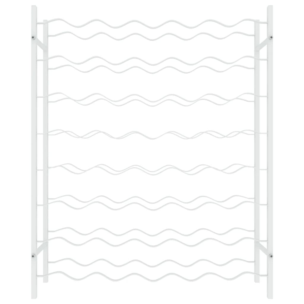 Casier à bouteilles pour 48 bouteilles Blanc Métal - XIOS