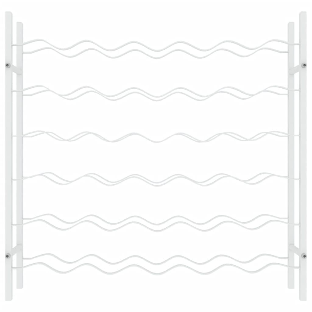 Casier à bouteilles pour 36 bouteilles Blanc Métal - XIOS