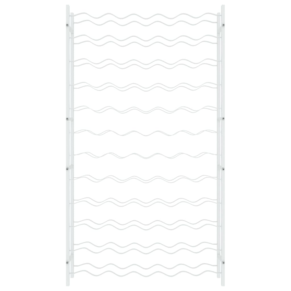 Casier à bouteilles pour 72 bouteilles Blanc Métal - XIOS