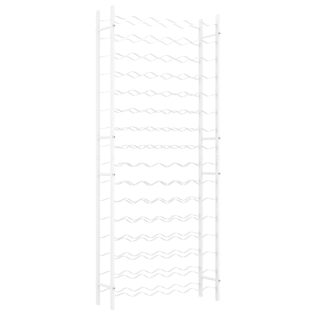 Casier à bouteilles pour 96 bouteilles Blanc Métal - XIOS
