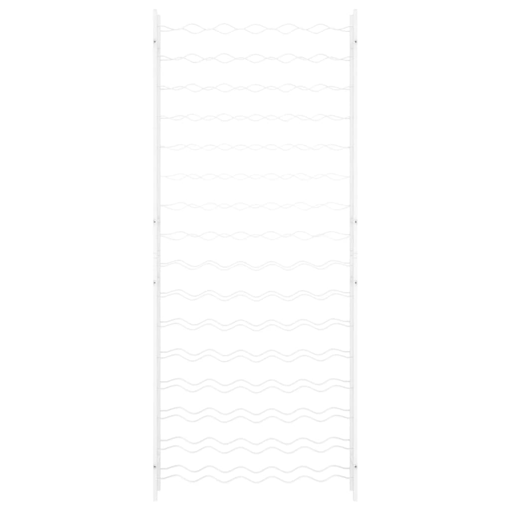 Casier à bouteilles pour 96 bouteilles Blanc Métal - XIOS