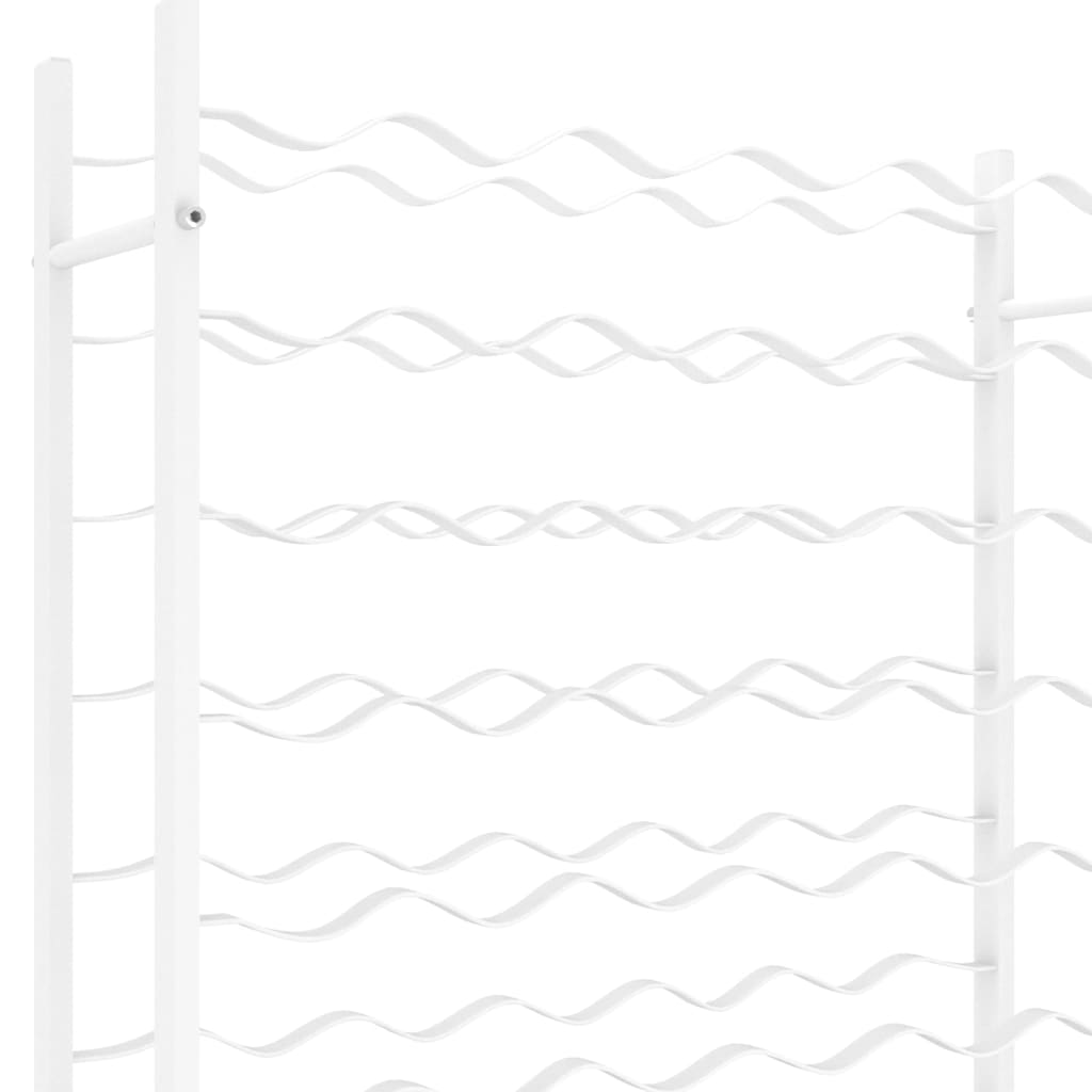 Casier à bouteilles pour 96 bouteilles Blanc Métal - XIOS