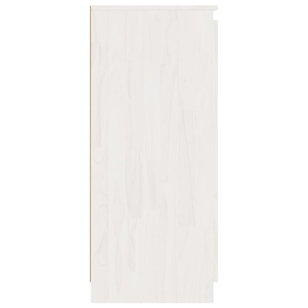Armoires latérales 3 pcs blanc Bois de pin massif - XIOS
