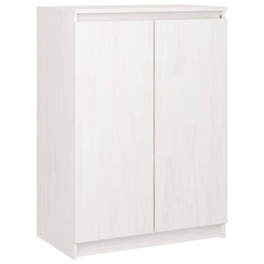Armoires latérales 3 pcs blanc Bois de pin massif - XIOS