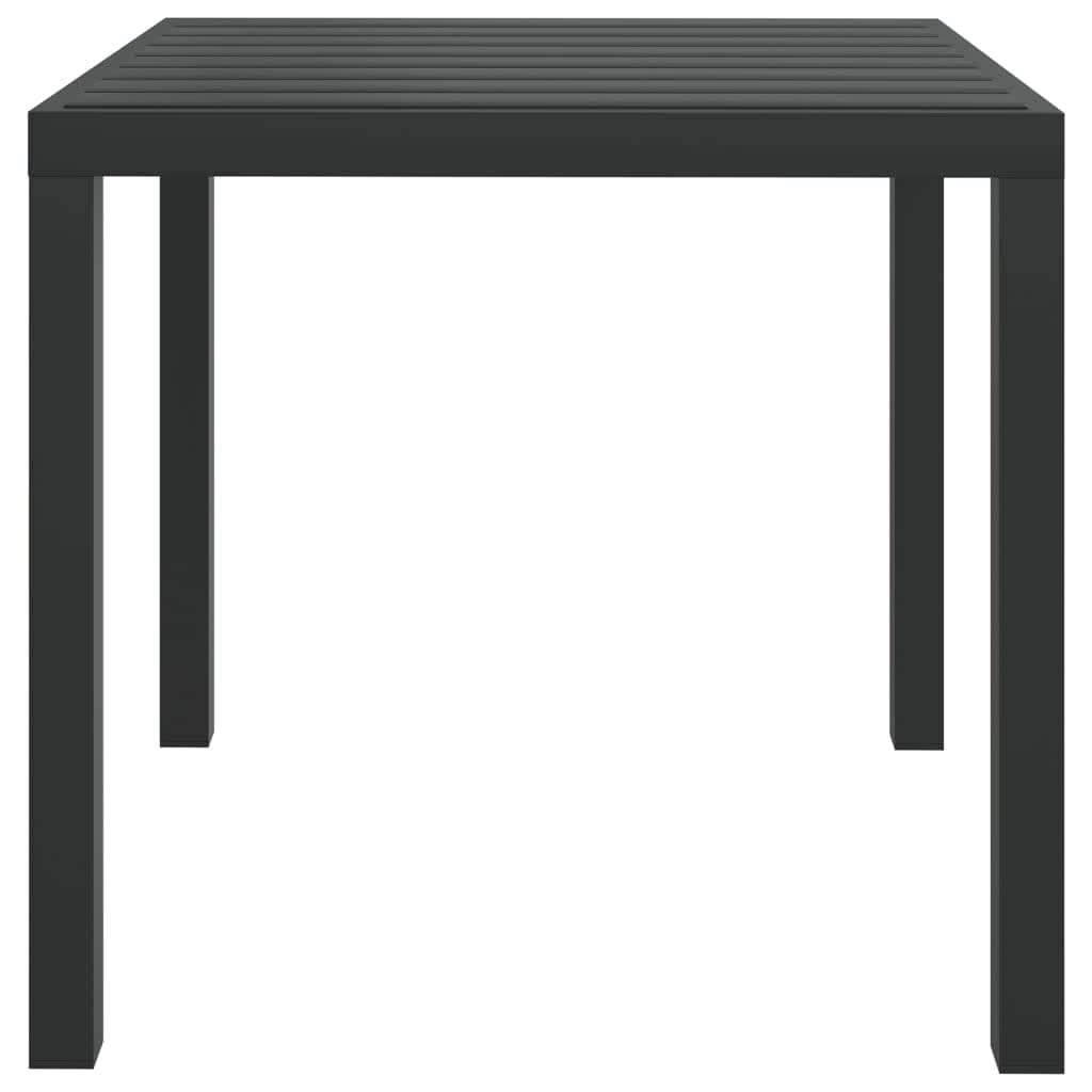 Ensemble à manger de jardin coussins 3pcs Résine tressée Gris