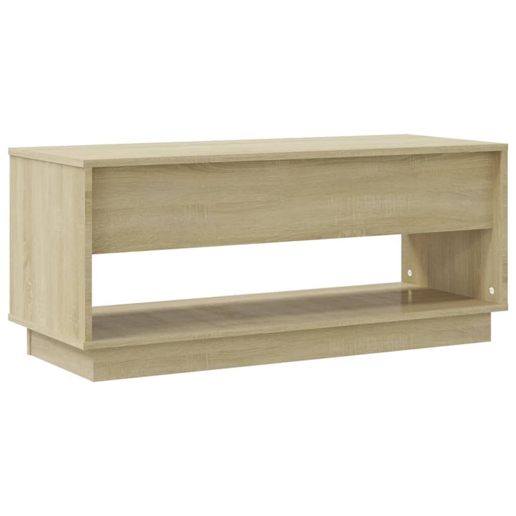 Meuble TV chêne sonoma 102x41x44 cm bois d'ingénierie - XIOS