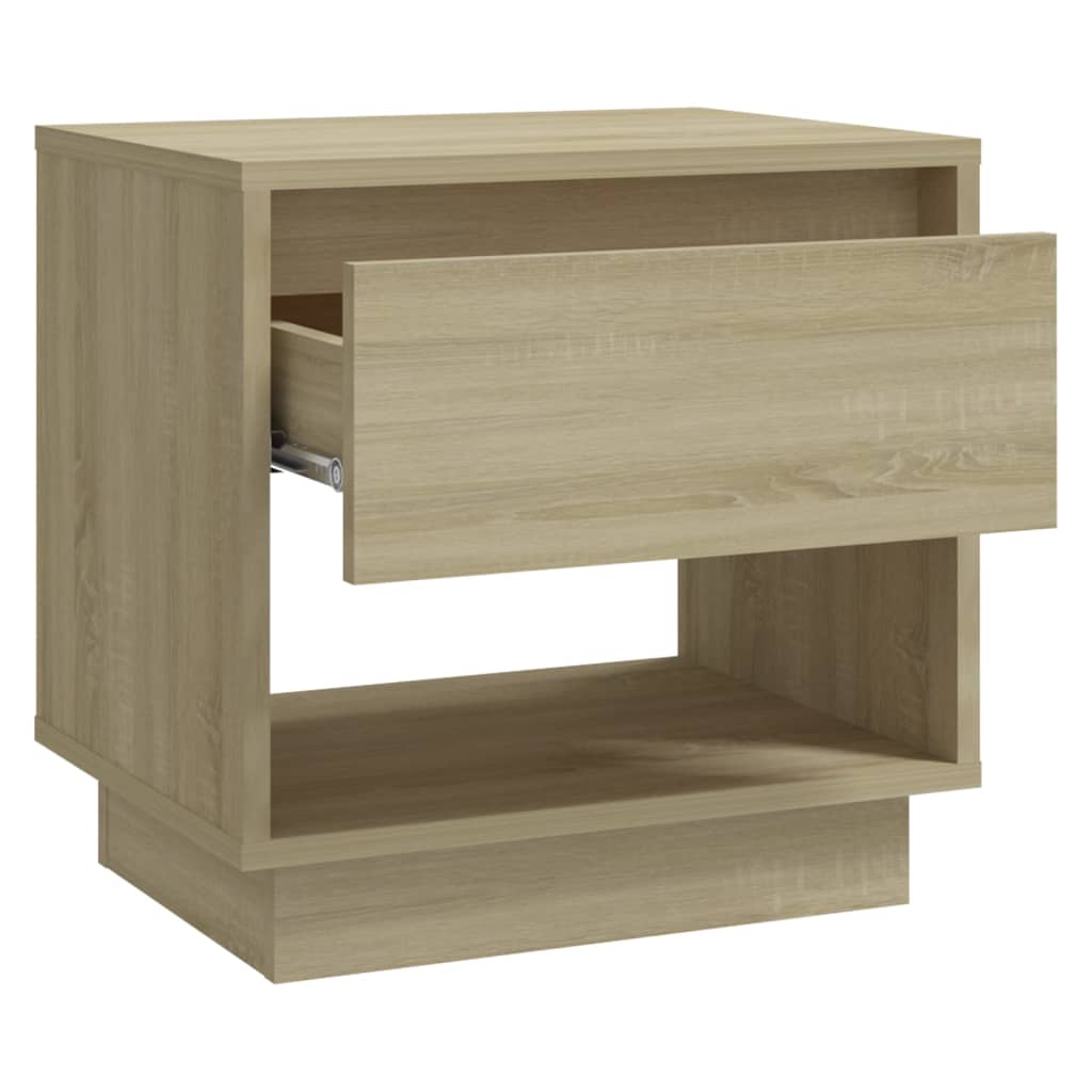 Tables de chevet 2 pcs Chêne sonoma 45x34x44 cm Bois ingénierie - XIOS