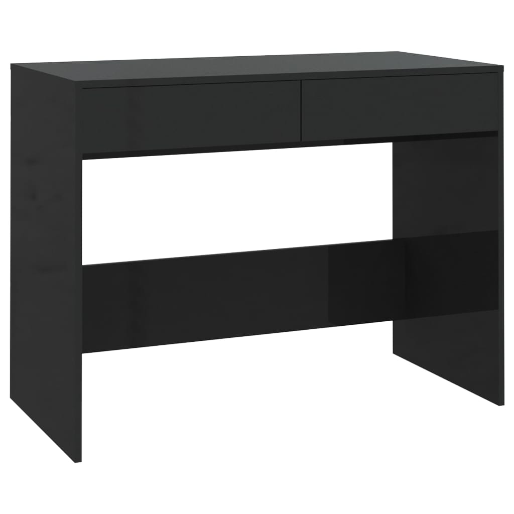 Bureau Noir 101x50x76,5 cm Bois d'ingénierie - XIOS