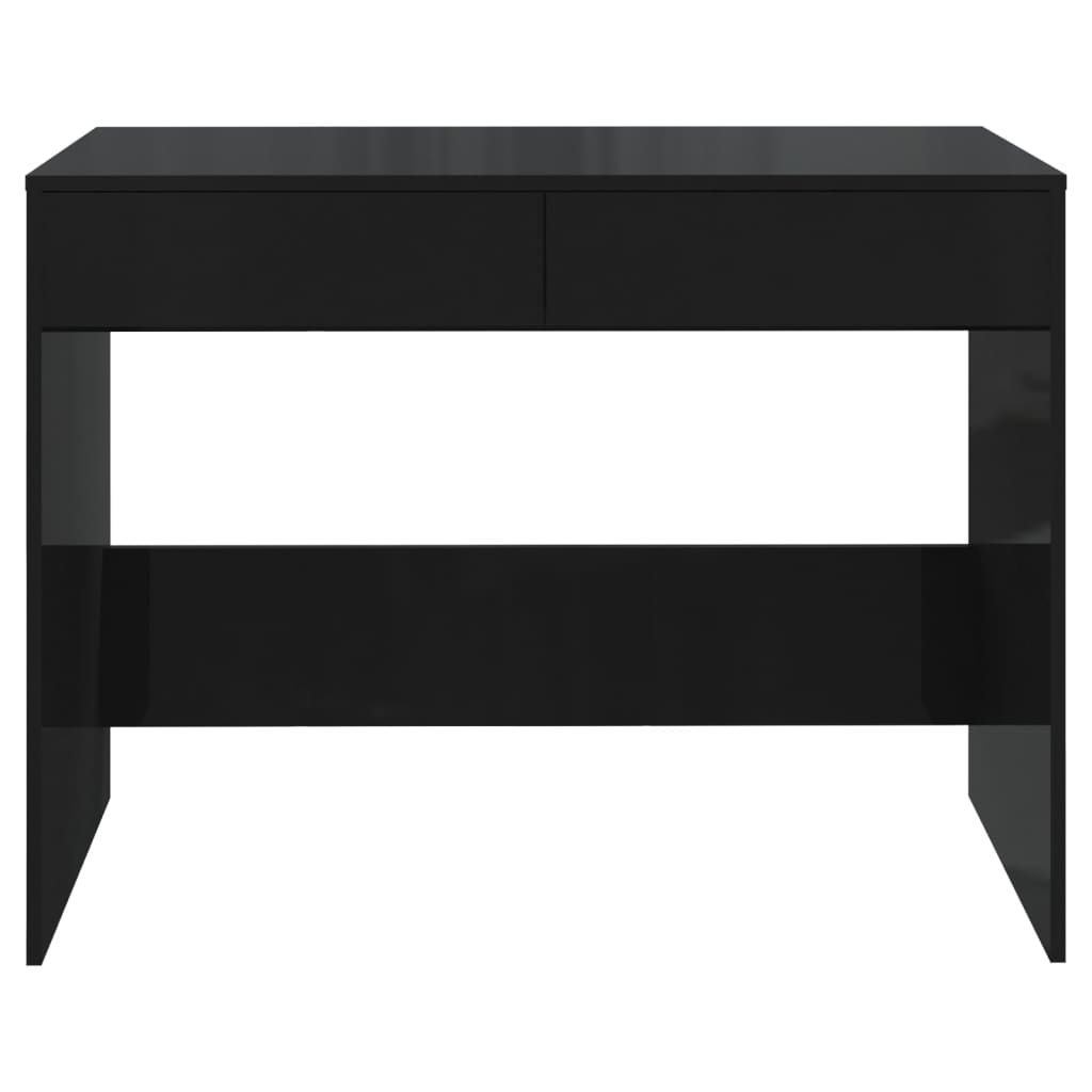 Bureau Noir 101x50x76,5 cm Bois d'ingénierie - XIOS