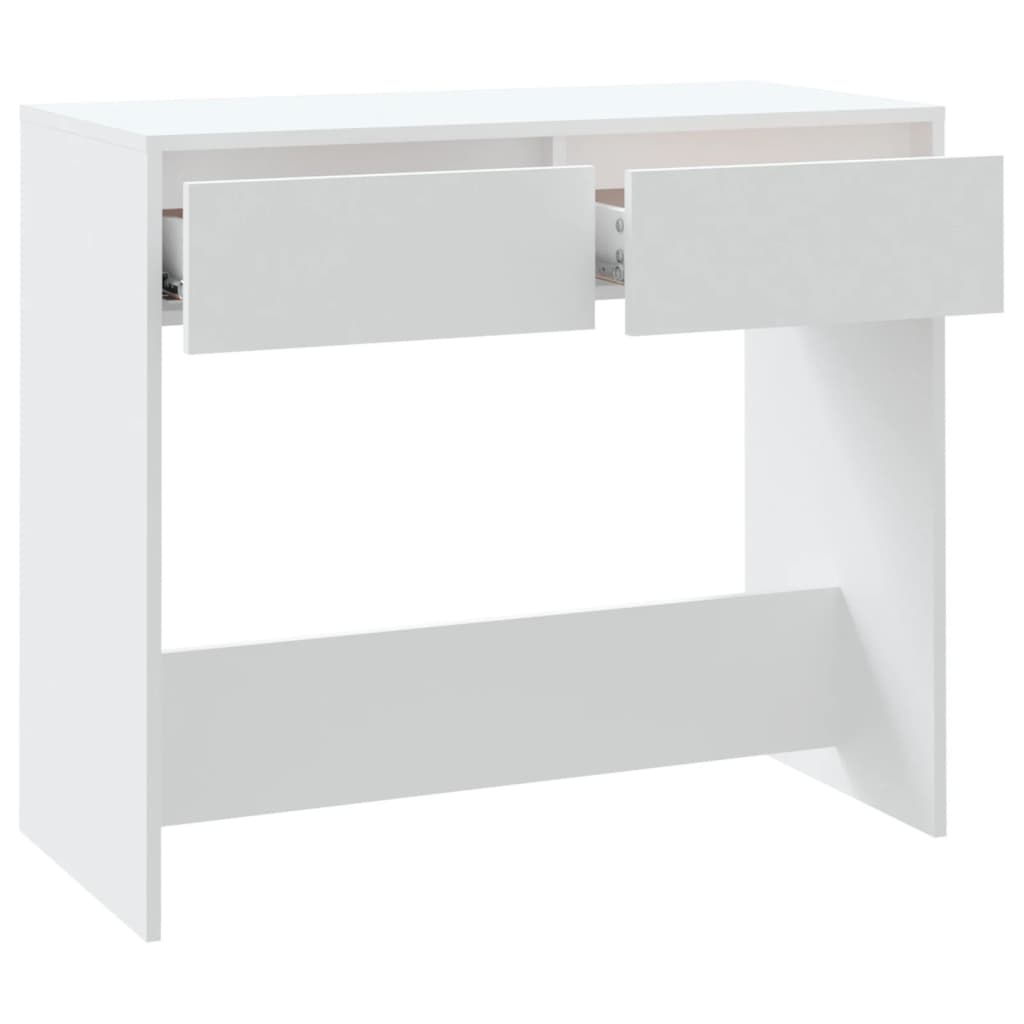 Table console Blanc 89x41x76,5 cm Acier - XIOS
