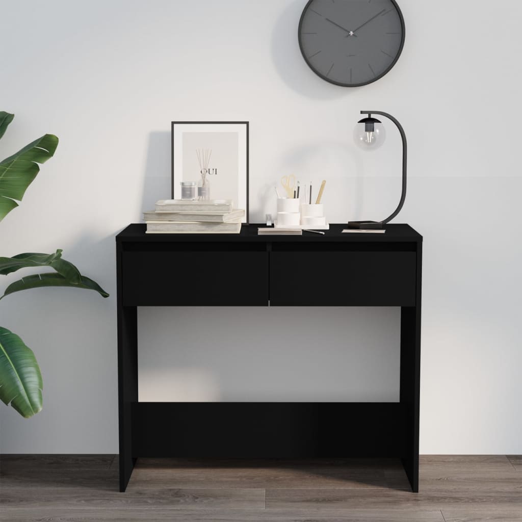Table console Noir 89x41x76,5 cm Acier - XIOS