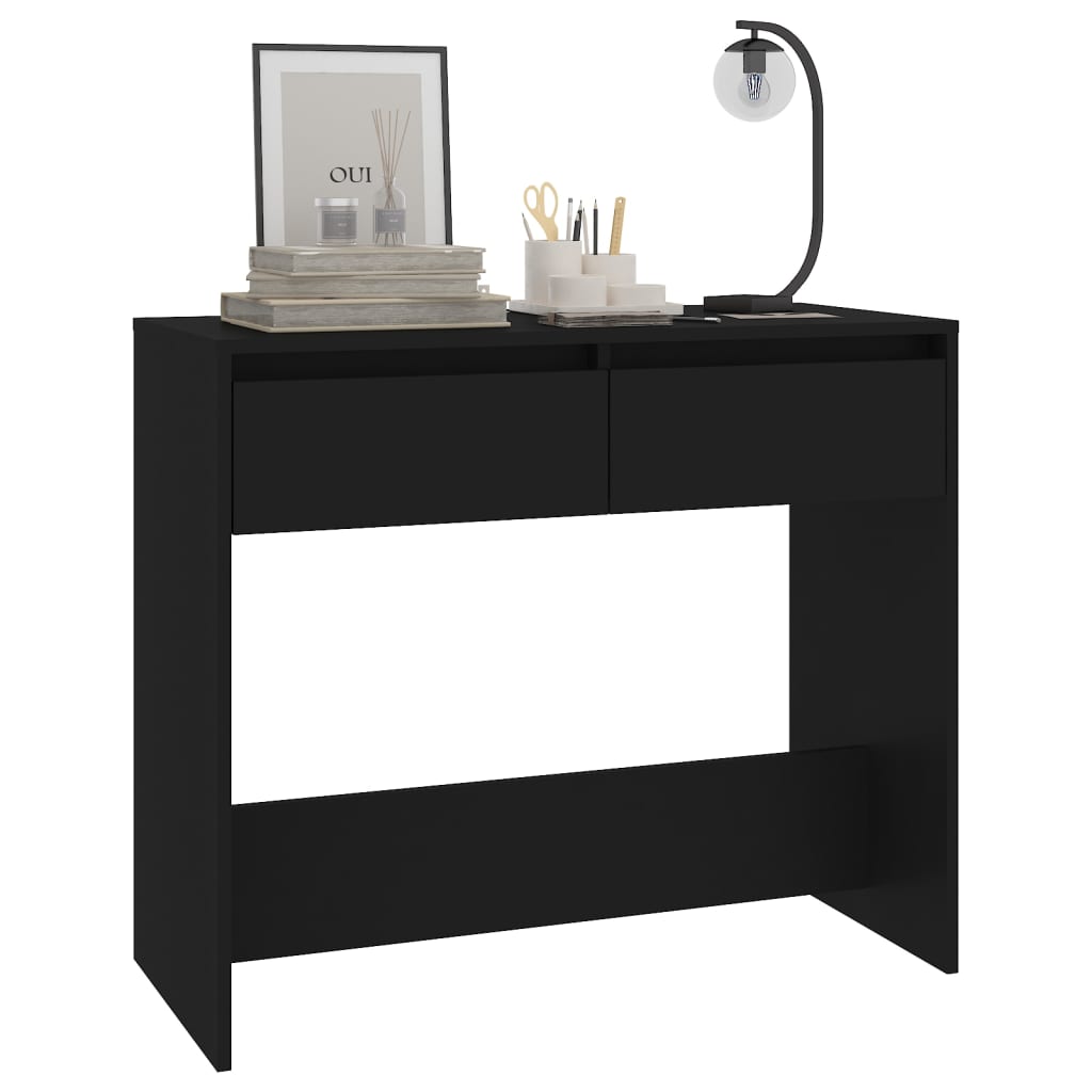 Table console Noir 89x41x76,5 cm Acier - XIOS