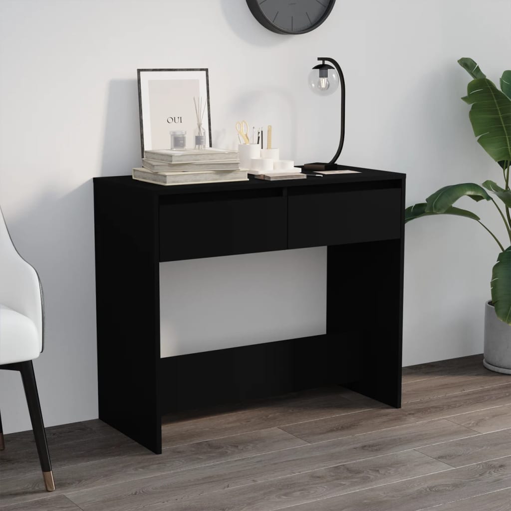 Table console Noir 89x41x76,5 cm Acier - XIOS