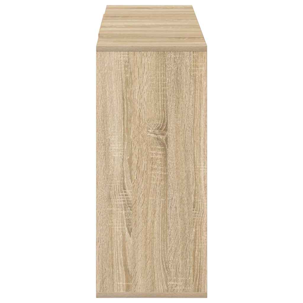 Buffet chêne sonoma 120x30x75 cm bois d'ingénierie - XIOS