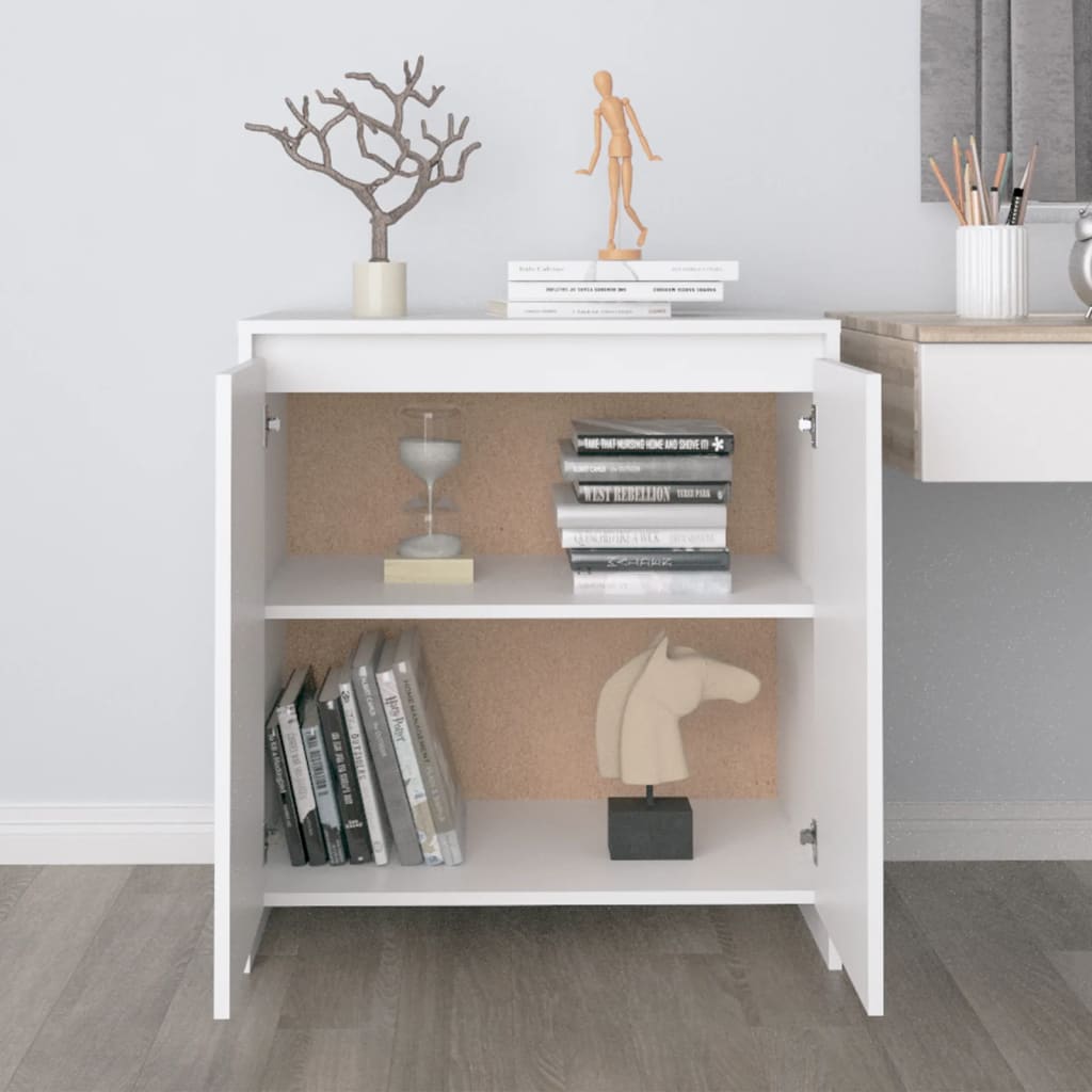 Buffet Blanc 70x41x75 cm Bois d'ingénierie - XIOS