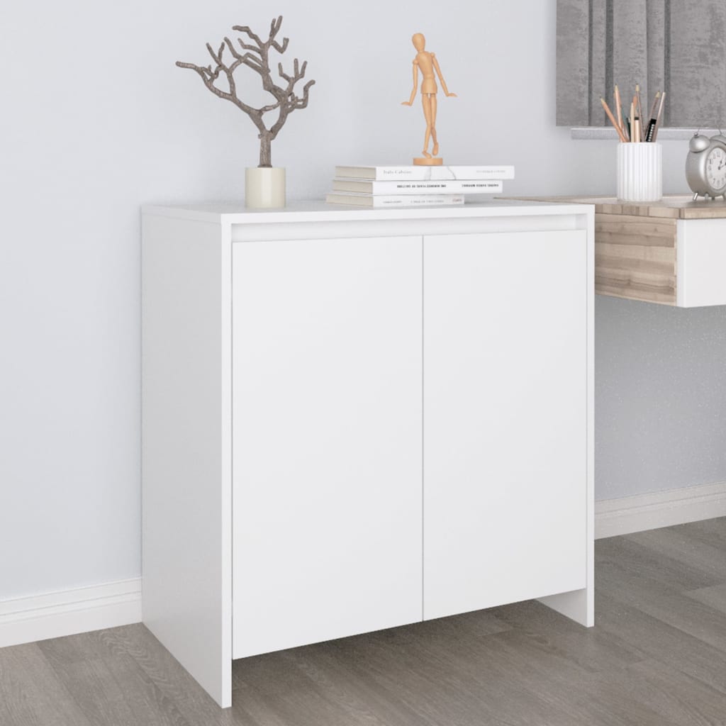 Buffet Blanc 70x41x75 cm Bois d'ingénierie - XIOS