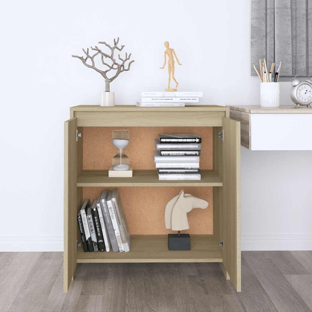Buffet Chêne sonoma 70x41x75 cm Bois d'ingénierie - XIOS