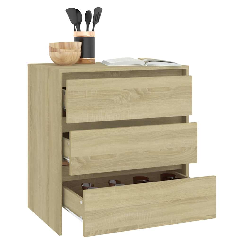 Buffet Chêne sonoma 70x41x75 cm Bois d'ingénierie - XIOS