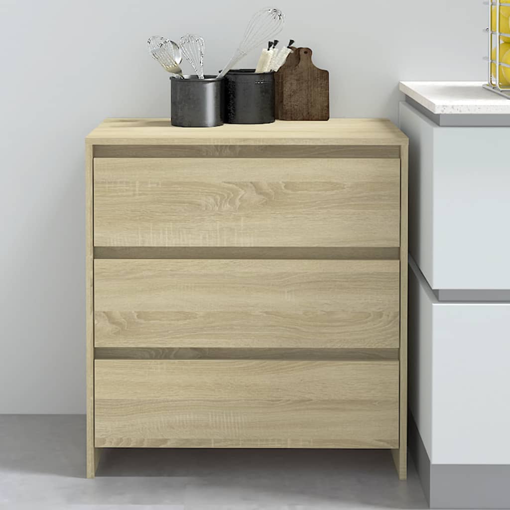 Buffet Chêne sonoma 70x41x75 cm Bois d'ingénierie - XIOS