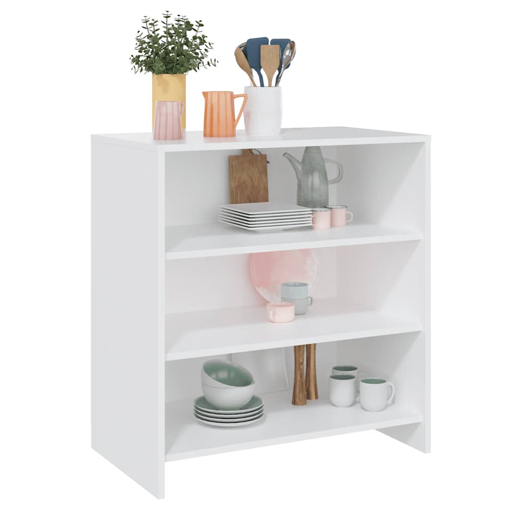 Buffet Blanc 70x40,5x75 cm Bois d'ingénierie - XIOS