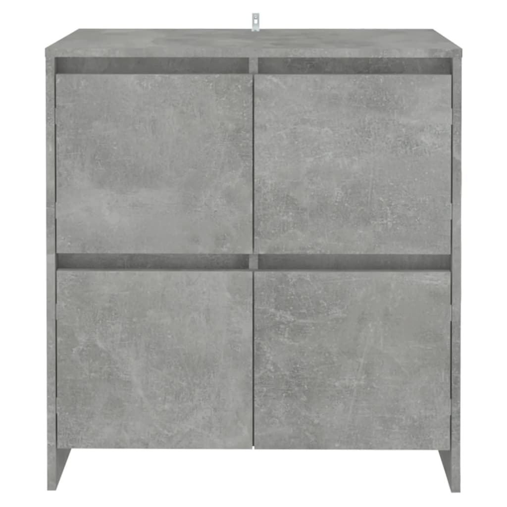Buffet Gris béton 70x41x75 cm Bois d'ingénierie - XIOS