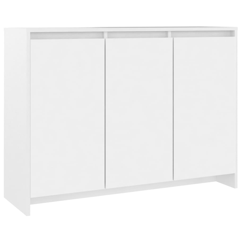 Buffet Blanc 102x33x75 cm Bois d'ingénierie - XIOS