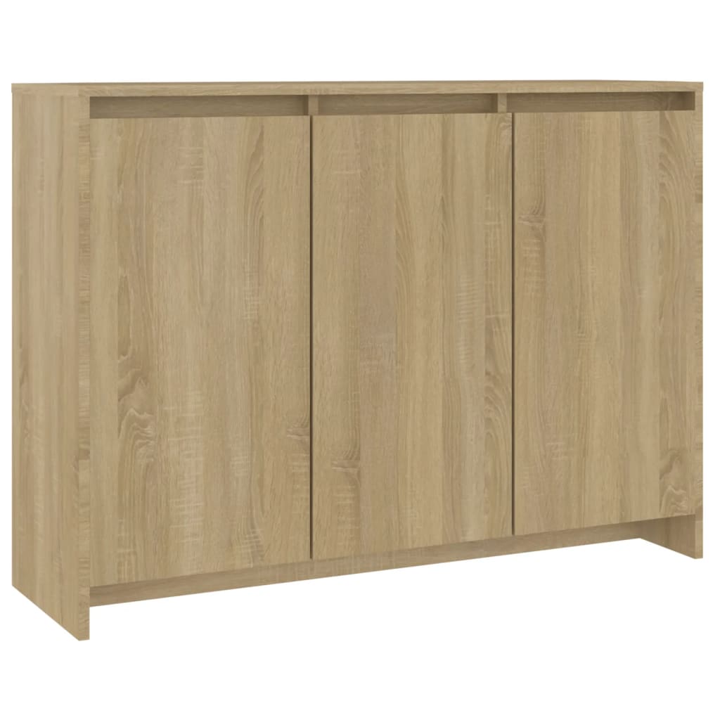 Buffet Chêne sonoma 102x33x75 cm Bois d'ingénierie - XIOS