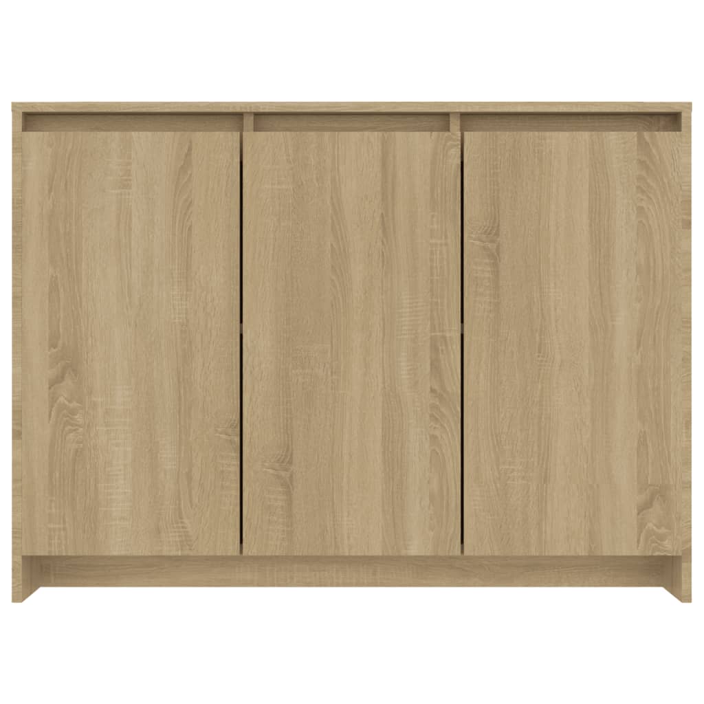 Buffet Chêne sonoma 102x33x75 cm Bois d'ingénierie - XIOS