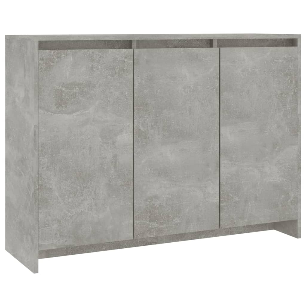Buffet Gris béton 102x33x75 cm Bois d'ingénierie - XIOS