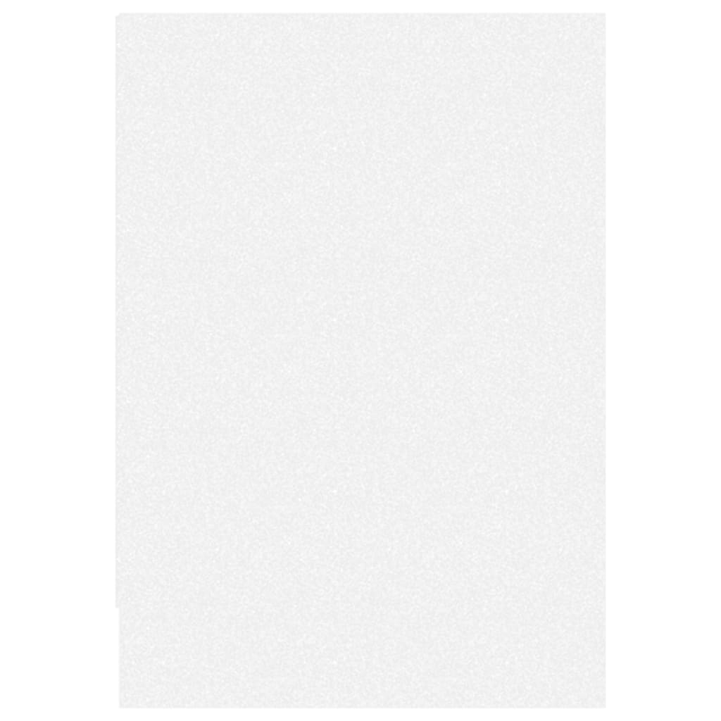 Meuble TV Blanc 146,5x35x50 cm Bois d'ingénierie