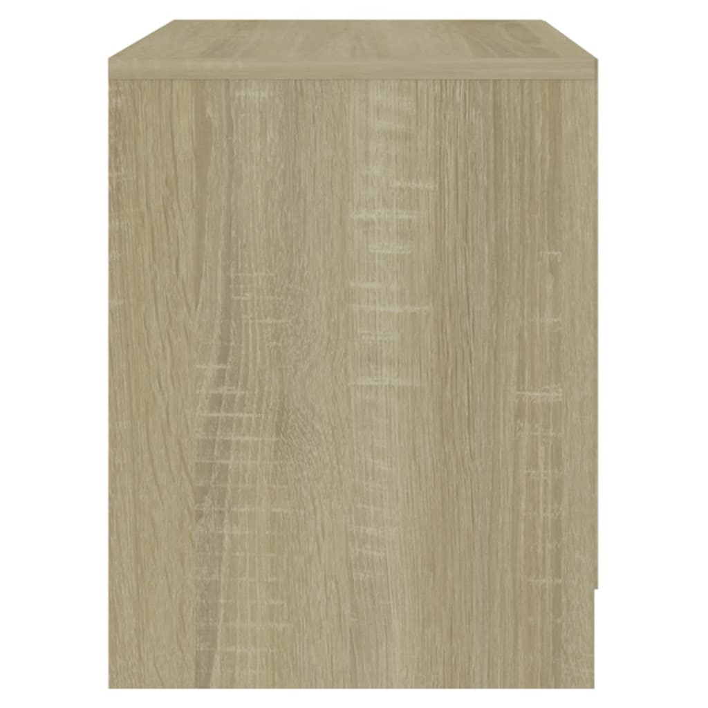 Table de chevet chêne sonoma 45x34,5x44,5 cm bois d’ingénierie - XIOS