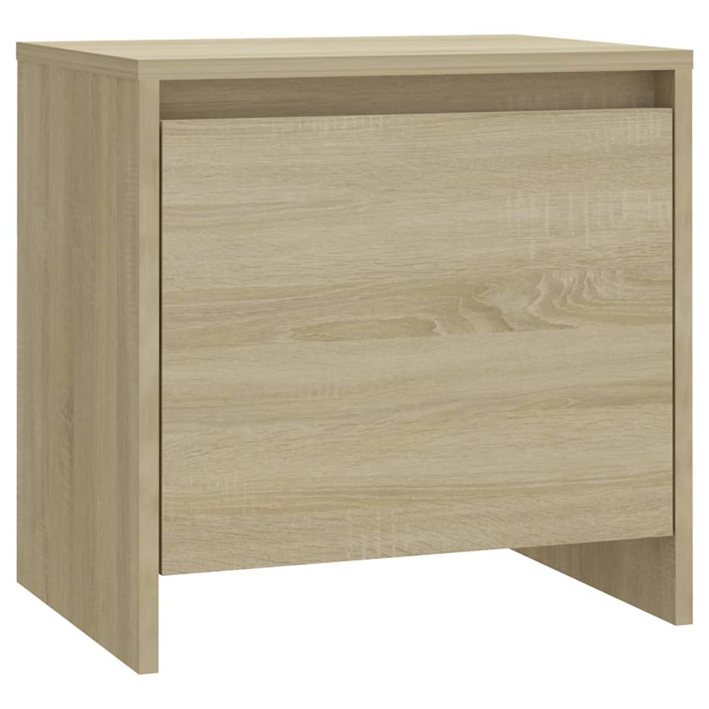 Table de chevet chêne sonoma 45x34x44,5 cm bois d'ingénierie - XIOS