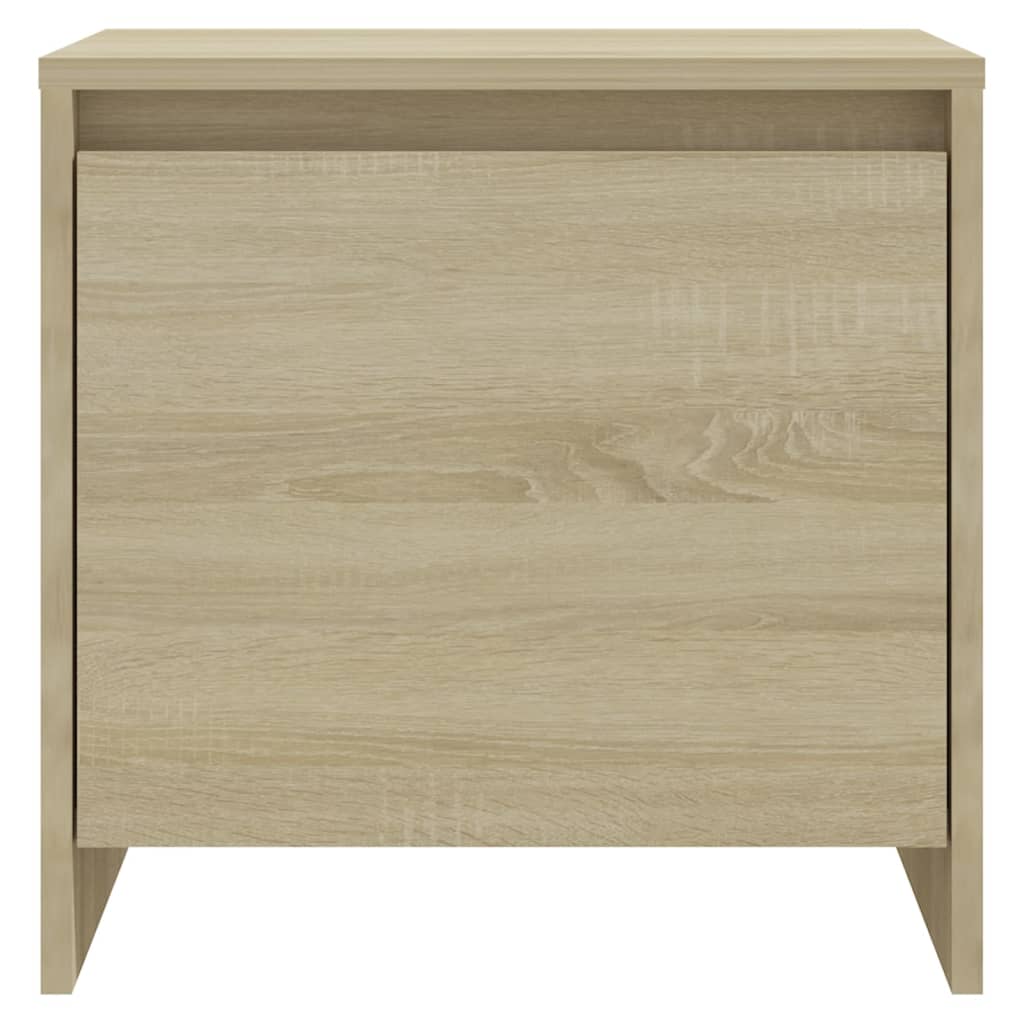 Table de chevet chêne sonoma 45x34x44,5 cm bois d'ingénierie - XIOS