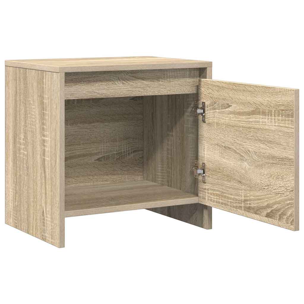 Tables de chevet 2 pcs chêne sonoma bois d'ingénierie - XIOS
