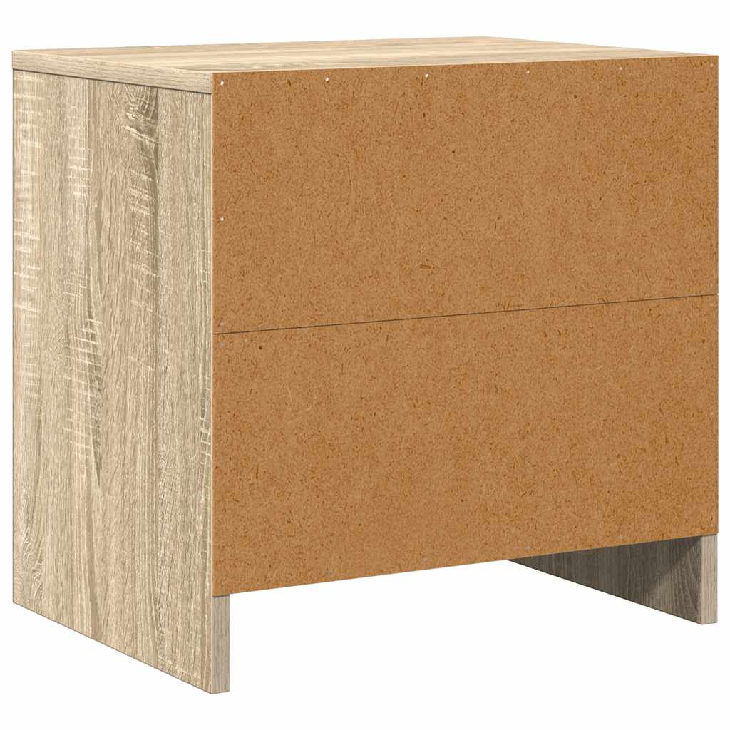 Tables de chevet 2 pcs chêne sonoma bois d'ingénierie - XIOS