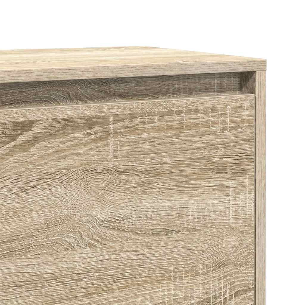 Tables de chevet 2 pcs chêne sonoma bois d'ingénierie - XIOS