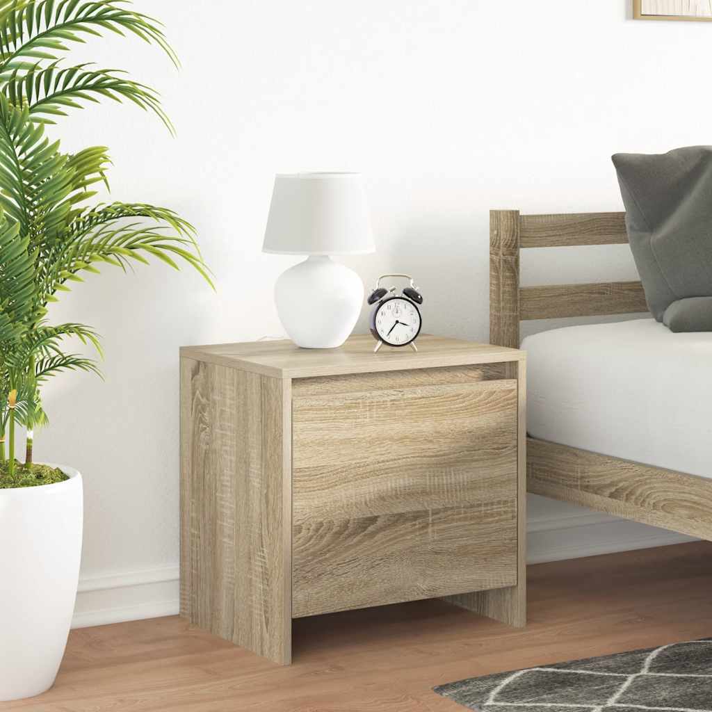 Tables de chevet 2 pcs chêne sonoma bois d'ingénierie - XIOS