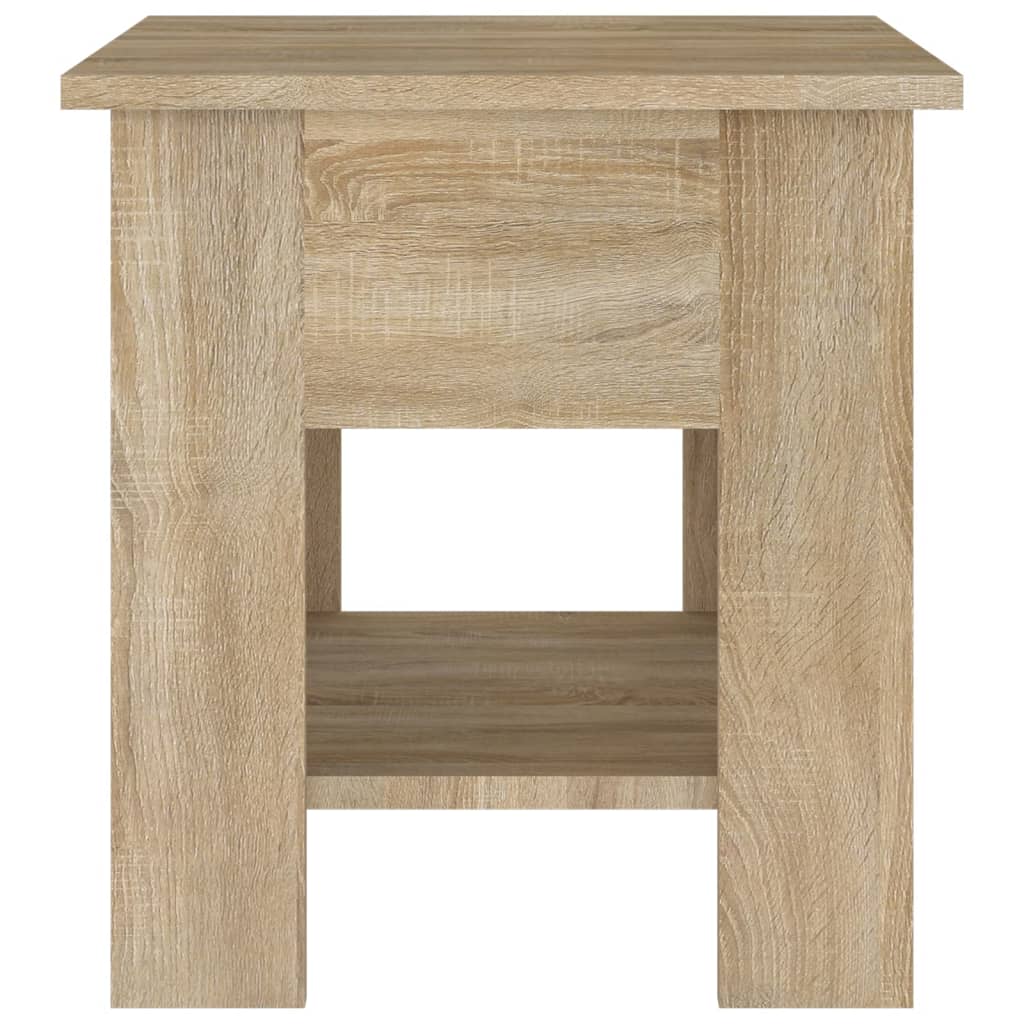 Table basse chêne sonoma 40x40x42 cm bois d'ingénierie - XIOS