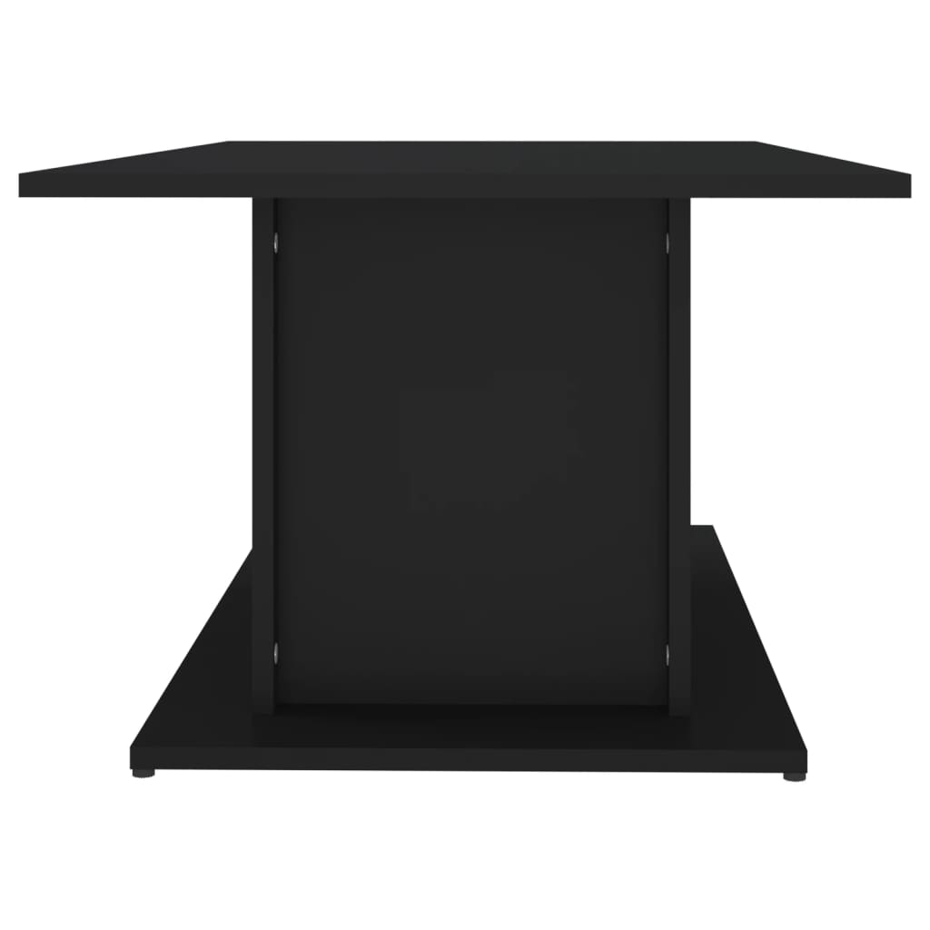 Table basse noir 102x55,5x40 cm bois d'ingénierie - XIOS