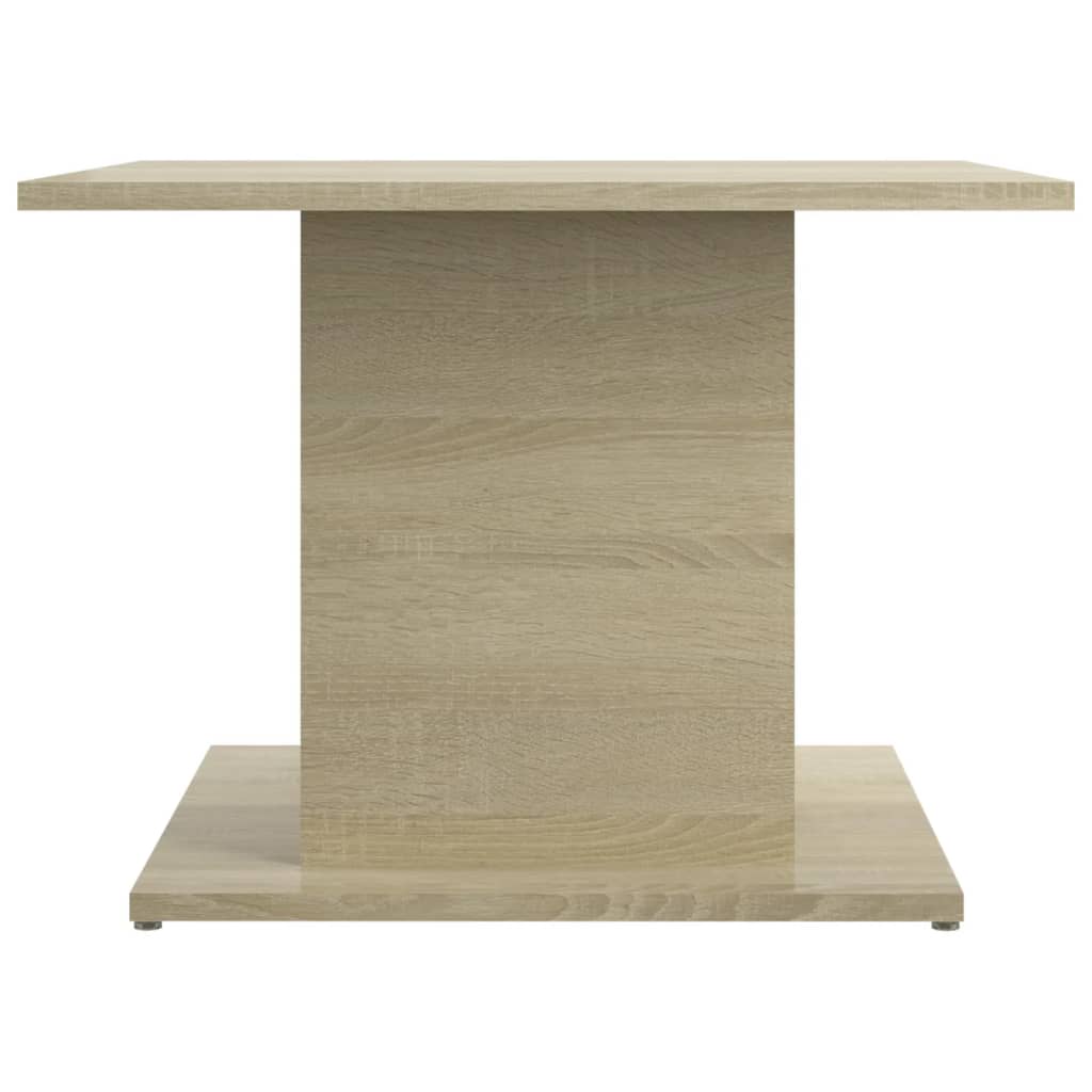 Table basse chêne sonoma 55,5x55,5x40 cm bois d'ingénierie - XIOS