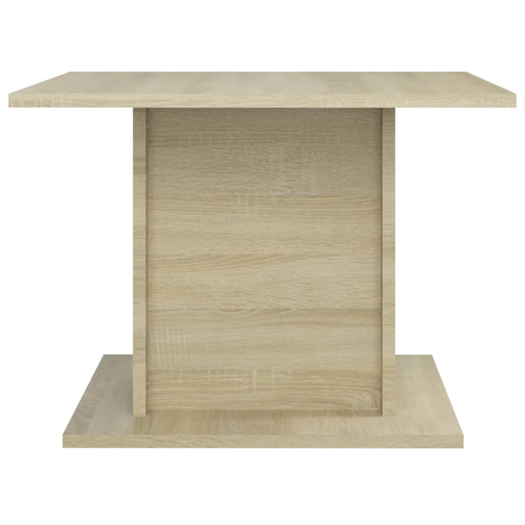 Table basse chêne sonoma 55,5x55,5x40 cm bois d'ingénierie - XIOS